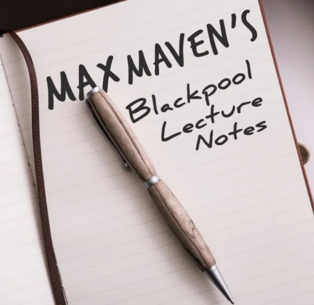 Blackpool Lecture Notes 2020 by Max Maven - Click Image to Close